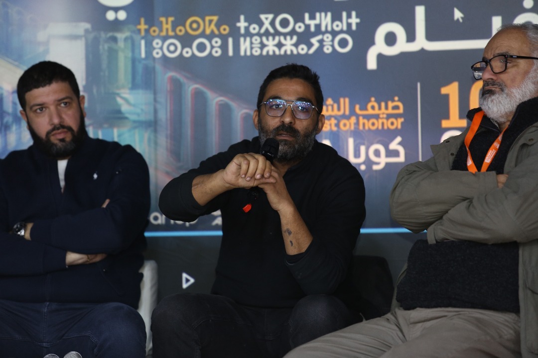 Masterclass de cinéma : « Dialogue entre deux créativités » avec la présence de Rabeh Slimani et Walid Aidoud, présentée par Montassar Optron.